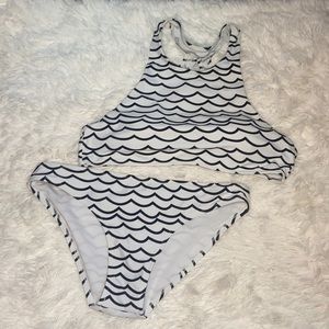 CupShe High Neck 2-piece Swimsuit